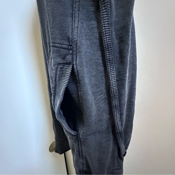 Daily Practice by Anthropologie Dory Tunic Sleeveless Washed Black Cotton Dress - Picture 10 of 11